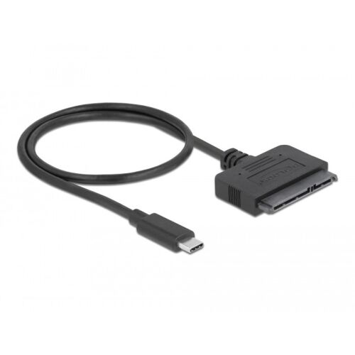 Delock USB Type-C - 22 tűs SATA 6Gb/s átalakító (63803) 164352515 - IDE és SATA átalakító