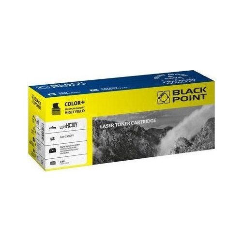 Black Point MX-C30GT sárga tonerpatron Sharp nyomtatókhoz - Nyomtató toner