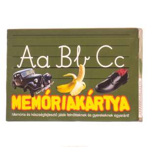 ABC 72 lapból álló memóriakártya (BBKM) 44688791 Memória játékok