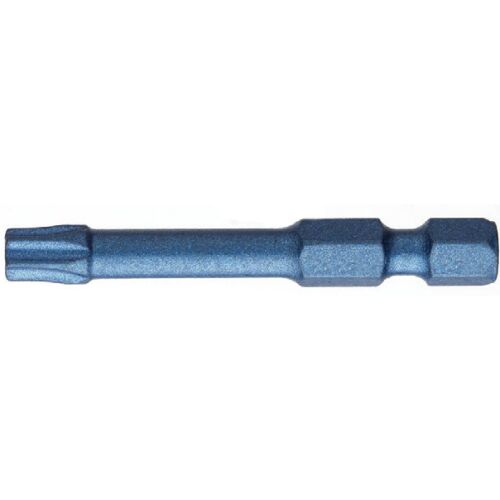 BLUE SHOCK 1/4" hatlapú TORX TX15 bit - Bitfej