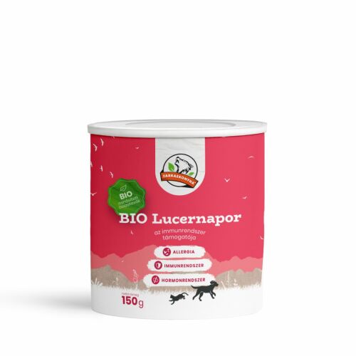 FARKASKONYHA BIO-LUCERNAPOR 150 g 166713497 - Kiegészítő takarmány kutyáknak