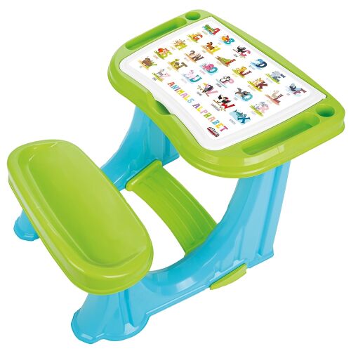 Pilsan Handy Study Desk kék, gyerek asztal székkel, ideális tanuláshoz és játékhoz - Gyerek asztal és szék