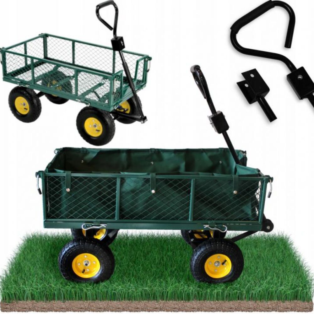 GardenLine többfunkciós Kerti Kocsi - 300kg Teherbírás - 95x50x25cm