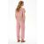 Lola Powder Pink Blúz nőn viselve, hátsó nézet
