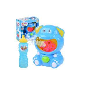 Happy Bubble Mașină de suflat bule cu elefant cu soluție de bule - Bule de sapun