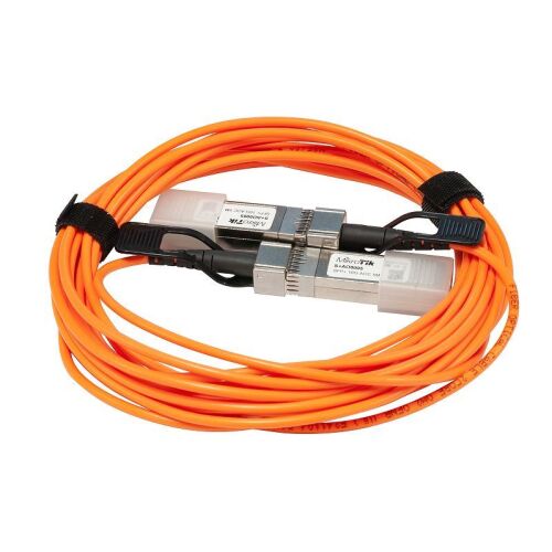 MikroTik SFP+ Aktív Optikai Kábel 5m, nagysebességű optikai szálkábel hálózati kapcsolatokhoz - Optikai kábel
