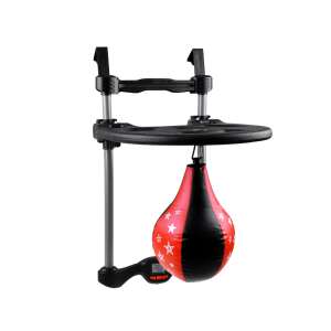 Boxing Hang on the Door, red and black boxing bag with timer, for kids - Punching Bag and Boxing Glove