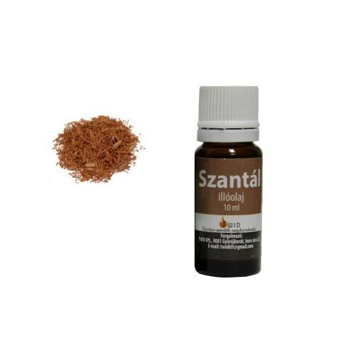ILLÓOLAJ SZANTÁL 10ML, szantál illóolaj aromaterápiához és relaxációhoz - Illóolaj