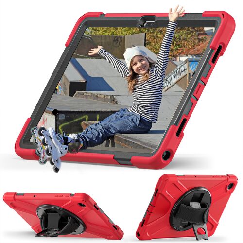 Ütésálló Galaxy Tab A9+ 2023 tok - Piros 163662051 - Tablet tok