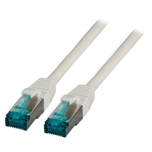 EFB RJ45 Patchkabel S/FTP, Cat.6A, LSZH, 15m, szürke 163665429 - Patch kábel