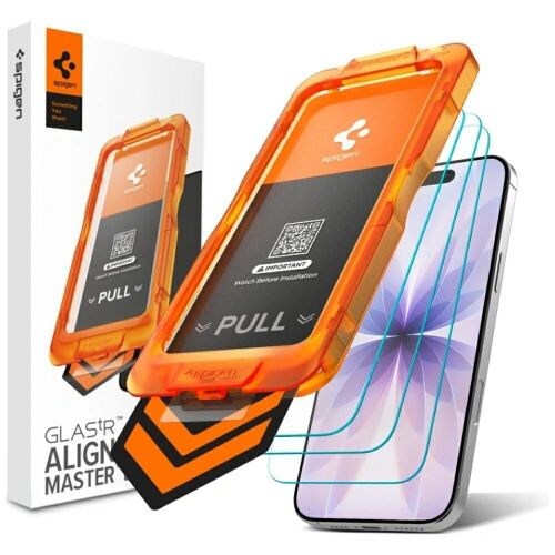 SPIGEN ALM GLAS.TR SLIM 3-PACK ÜVEG KÉSZLET IPHONE 17 PRO MAX CLEAR 166507543 - Telefon
