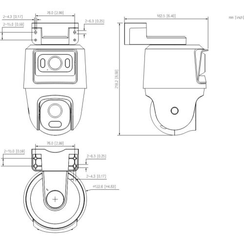 DAHUA 4W1 KAMERA HAC-PTS1500C-E2-IL-A-0280B/0600B 164149250 - Dahua
