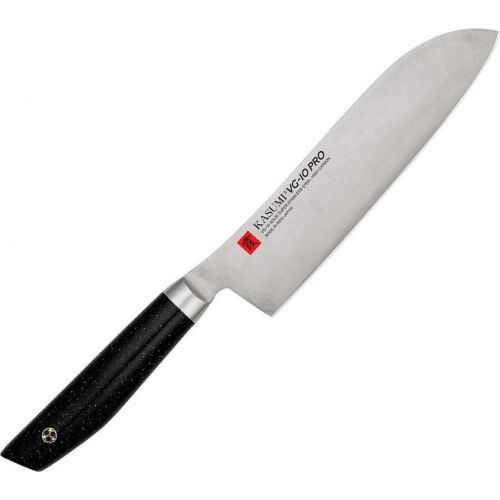 Kasumi VG10 Pro Santoku kés 18cm, kovácsolt japán konyhakés - Konyhakés