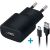 FOREVER 1xUSB 2A TC-01 töltő + USB-C kábel fekete 163689641
