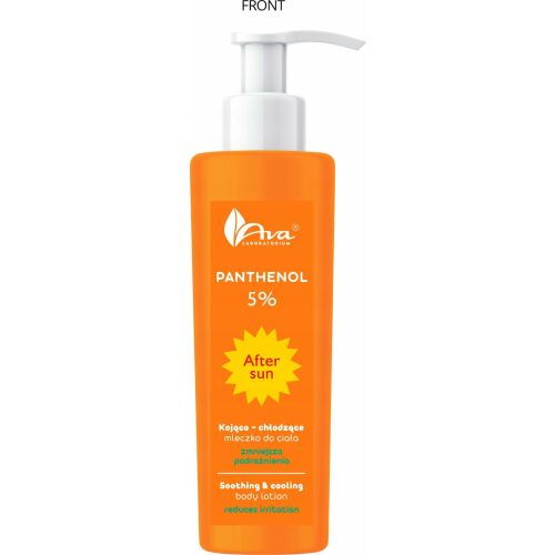 AVA LABORATORIUM_Panthenol 5% enyhítő-hűtő testápoló napozás után 200ml 163700095 - Napozószer