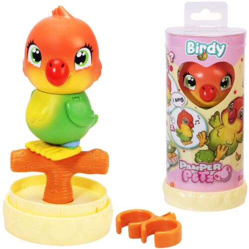 Pamper Petz - Mini Papagáj, 13 cm 163805543 - Interaktív plüss