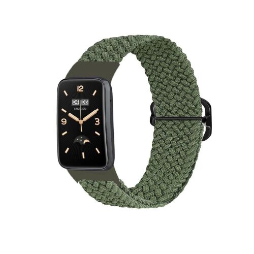 BARIDED zöld szövött szíj Mi Band 7 Pro-hoz, cserélhető óraszíj - TFO