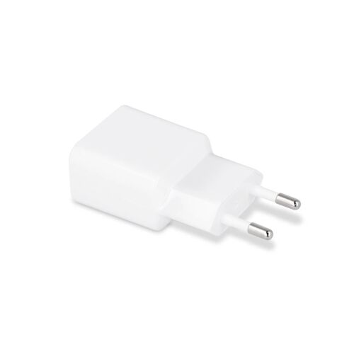 Maxlife MXTC-01 fehér USB töltő szögletes nézet - Telefontöltő