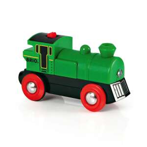 Brio Motor cu baterie 33595 tren de jucărie verde - Brio Tren, element feroviar, autostradă