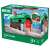 Brio Train Garage 33574 packaging, wooden train garage for kids, compatible with other Brio railway sets