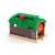 Brio Train Garage 33574, green and red toy train garage with opening door, for kids ages 3 and up