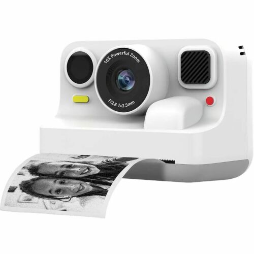 Gyerekeknek szánt digitális kamera nyomtatóval Denver KPC-1374BTW 2,4" fehér 166142048 - Kreatív játék és fejlesztő játék