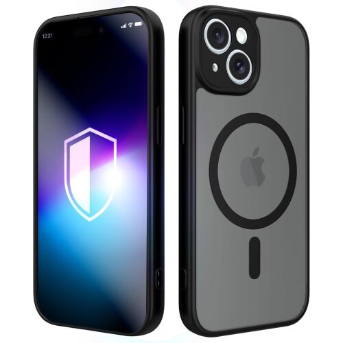 3MK Apple iPhone 14 - 3mk Misty MagCase Black 164156195 - Telefontok