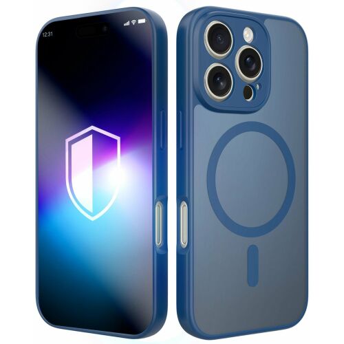 3MK Apple iPhone 16 Pro - 3mk Misty MagCase Kék 164156466 - Telefon