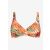 Jungle Beach trópusi mintás bikini felső eleje