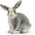 Schleich Rabbit Playset figure, grey rabbit