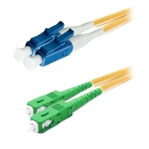 Lynx CS Duplex patch kábel SM 9/125, OS2, LC(PC)-SC(APC), LS0H, 1m 163943035 - Patch kábel