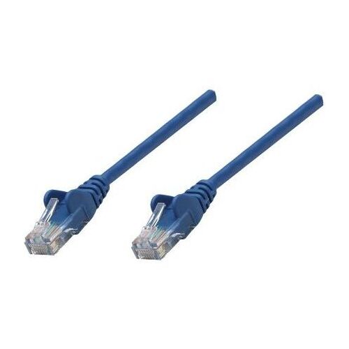 Intellinet Network Solutions Patchcord Cat6, CU, U/UTP, PVC, 0.25m, kék (738910) 173782911 - Patch kábel