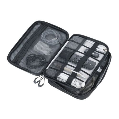 TROIKA Kabeltasche TROIKA BLACK CONNECTED 163947330 - Kábelrendező