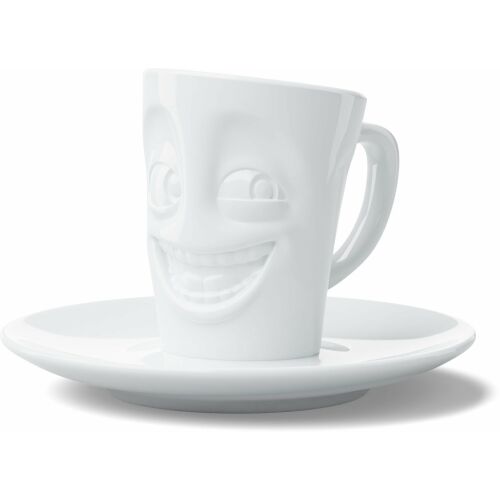 FIFTYEIGHT Espresso Bögér Füllel 80ml - Vicces fehér 163947326 - Bögre