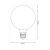 15W G120 LED izzó méretrajza