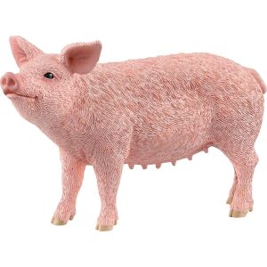 Schleich Farm World Domestic Pig Toy Figure 13933 - Figure