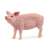 Schleich FARM WORLD pig figurine, pink pig toy, realistic farm animal figure