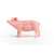 Schleich FARM WORLD pig figurine, pink pig toy, realistic farm animal figure