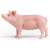 Schleich FARM WORLD pig figurine, pink pig toy, realistic farm animal figure