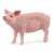 Schleich FARM WORLD pig figurine, pink pig toy, realistic farm animal figure