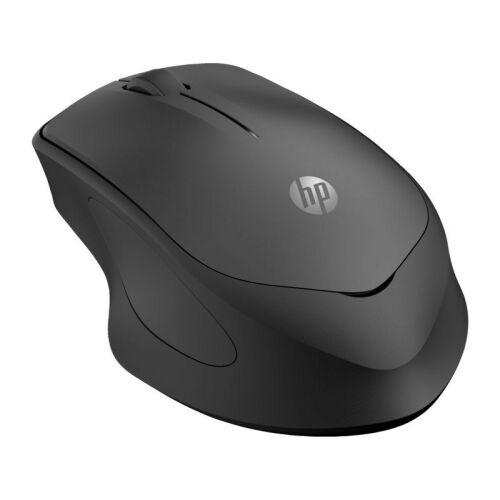 HP 285 Csendes Vezeték Nélküli Egér, fekete, 3/4-es szögben, optikai, ergonomikus kialakítás görgővel és HP logóval - Egér