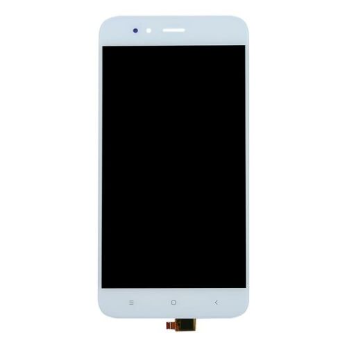 Xiaomi Mi A1 / 5x fehér LCD kijelző elölnézet - Mobiltelefon kijelző