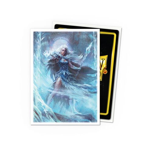 Dragon Shield Iyslander Matt Művészeti kártyavédő Iyslander grafikával Flesh and Blood, Magic The Gathering és Pokemon TCG szabvány méretű kártyákhoz - Kártyajáték