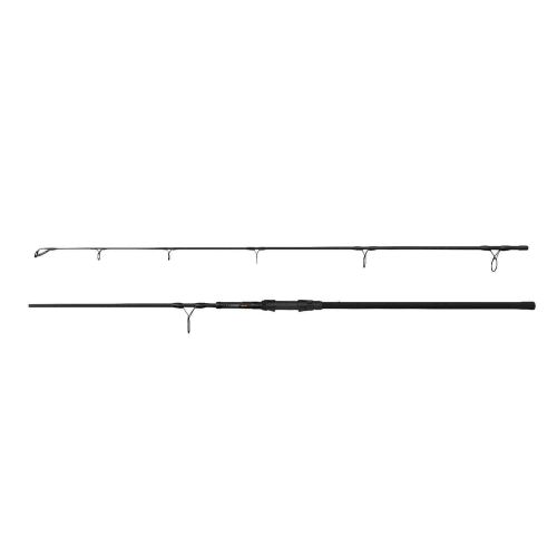Prologic Combat Micro Shrink 10 láb 300cm 3lb 2 részes bojlis bot, szétszerelt állapotban fehér háttér előtt, kiemelve a kompakt méretét és a gyűrűket - Bojlis bot