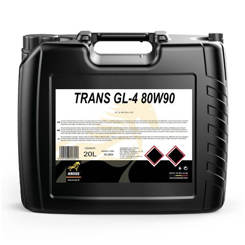 Kross Trans GL-4 80W90 20L sebességváltó olaj szinkronizált váltókhoz és hátsó tengelyekhez - Váltóolaj