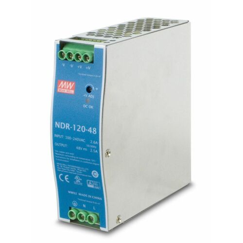 Ernitec 48V, 120W Din-Rail Power 164151119 - LED tápegység