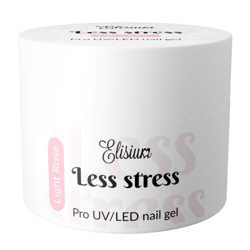 ELISIUM Less Stress Builder körömépítő gél - Light Rose 40ml 164151326 - Körömápolás