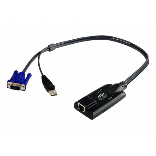 USB VGA KVM Adapter kompozit videó támogatással 164151873 - KVM switch