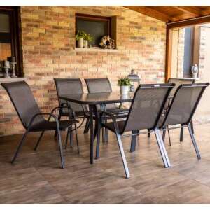 Like new - SmileHOME by Pepita Florida 6 seater garden furniture set #grey 
