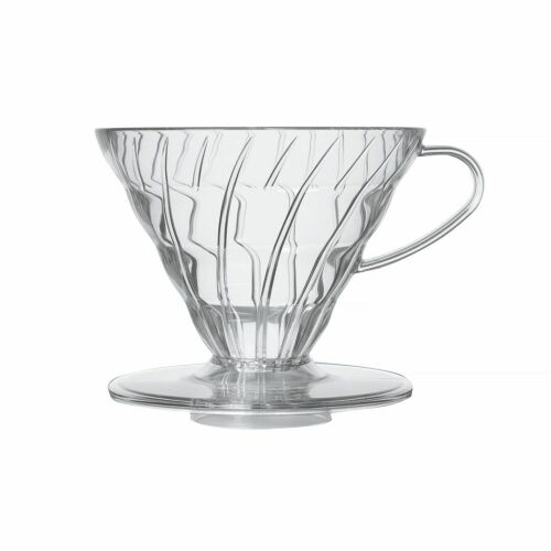Hario V60-02 Műanyag Kávécsepegtető / Dripper 1-4 csészéhez - Átlátszó 172147067 - Hario